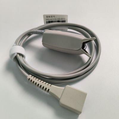 Original Split Adult Finger Clip Blood Oxy Probe được mã hóa 9 Pin DB9 Trapezoidal PN 15-100-0013