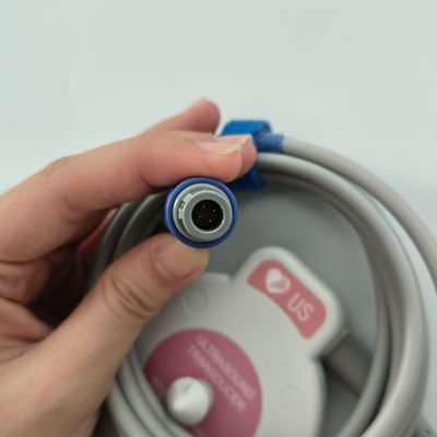 Giám sát lốp xe US Transducer cho nhịp tim thai nhi F2/F3/F6 US Probe Dual Slot 4 Pin MS3-109301 (D)