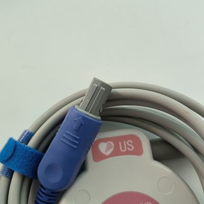 Giám sát lốp xe US Transducer cho nhịp tim thai nhi F2/F3/F6 US Probe Dual Slot 4 Pin MS3-109301 (D)