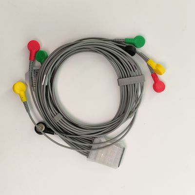 Động lực Holter ECG gốc dây dẫn 12 nút dẫn loại REF EL10NISH01 IPN 01.57.471450