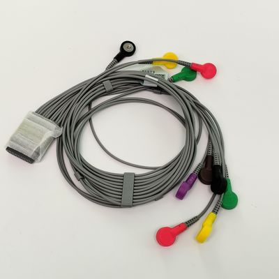 Động lực Holter ECG gốc dây dẫn 12 nút dẫn loại REF EL10NISH01 IPN 01.57.471450