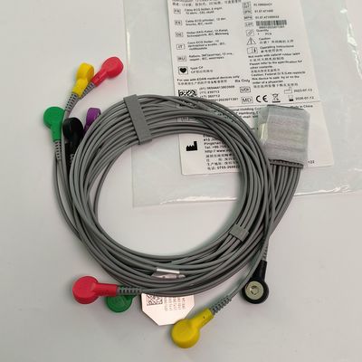 Động lực Holter ECG gốc dây dẫn 12 nút dẫn loại REF EL10NISH01 IPN 01.57.471450