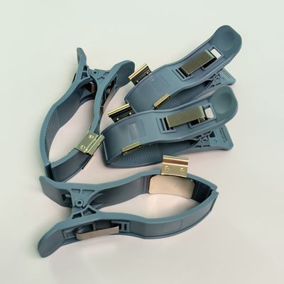 Clip chân tay Một hộp / 4 màu xanh dương Hai điện cực cánh tay Hai điện cực chân Phổ 4.0mm REF ECG-FJX42