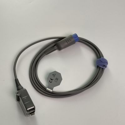 REF SHEC3 Cáp mở rộng oxy máu 2M Đầu tròn màu xanh đơn khe 7 chân L 2,0 mét