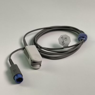 Bảy kim tích hợp ngón tay clip máu Oxy Probe máu Oxy Sensor người lớn 2.5M tái sử dụng REF SH1