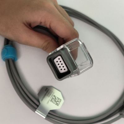 SHEC1 Cáp mở rộng máy dò oxy máu 2M DB9 Adapter To LEMO Plug 6 Pin Double Slot L2.0m