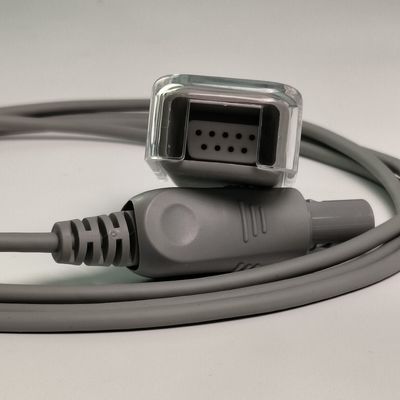 SHEC1 Cáp mở rộng máy dò oxy máu 2M DB9 Adapter To LEMO Plug 6 Pin Double Slot L2.0m
