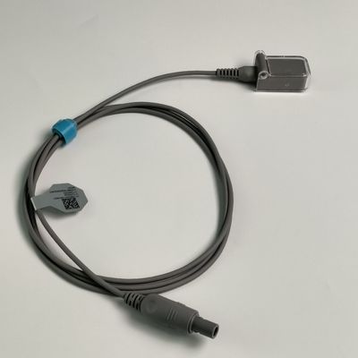 SHEC1 Cáp mở rộng máy dò oxy máu 2M DB9 Adapter To LEMO Plug 6 Pin Double Slot L2.0m