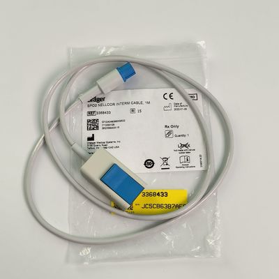 Drager SpO2  Interm Cable 1M REF3368433 Bộ tiêu chuẩn