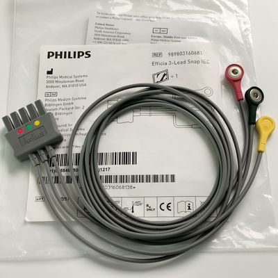 PHILIP Original CBL 3 Set dây dẫn Snap IEC ICU REF:989803160681