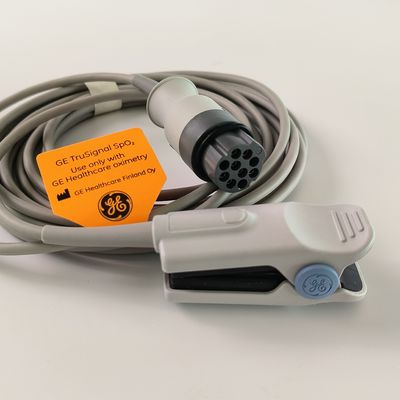 GE Original Datex-Ohmeda TruSignal SpO2 Finger Sensor Có thể sử dụng lại.
