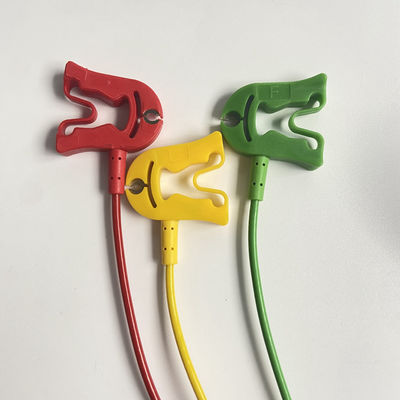 Telemetry Ba dẫn Clamp tiêu chuẩn châu Âu ECG 3 dẫn Grabber IEC Tele REF:989803171901