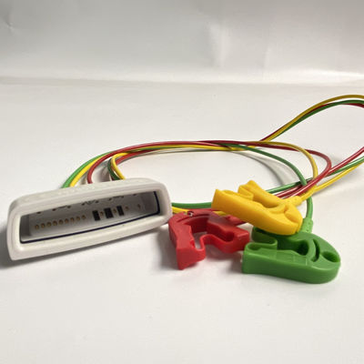 Telemetry Ba dẫn Clamp tiêu chuẩn châu Âu ECG 3 dẫn Grabber IEC Tele REF:989803171901
