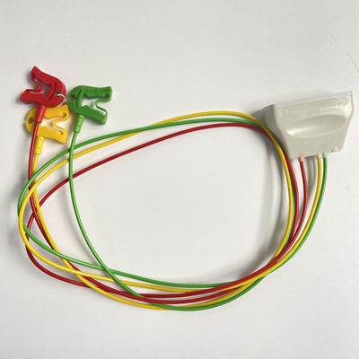 Telemetry Ba dẫn Clamp tiêu chuẩn châu Âu ECG 3 dẫn Grabber IEC Tele REF:989803171901