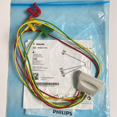Telemetry Ba dẫn Clamp tiêu chuẩn châu Âu ECG 3 dẫn Grabber IEC Tele REF:989803171901