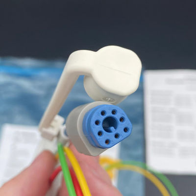 Ba hướng dẫn Clamp tiêu chuẩn châu Âu với kết nối oxy máu ECG 3 dẫn Grabber REF:989803171911