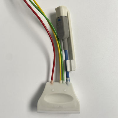 Ba hướng dẫn Clamp tiêu chuẩn châu Âu với kết nối oxy máu ECG 3 dẫn Grabber REF:989803171911