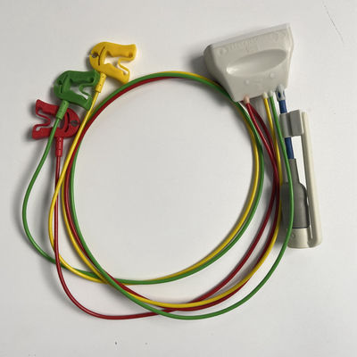 Ba hướng dẫn Clamp tiêu chuẩn châu Âu với kết nối oxy máu ECG 3 dẫn Grabber REF:989803171911