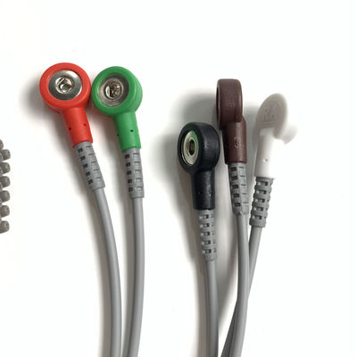 IT20 ECG Telemetry Lead EDAN 5-Lead Snap AHA REF tái sử dụng: EL05DASY1