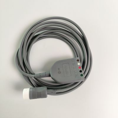 PHILIP Original Efficia 3/5 ECG Trunk Cable, AAMI/IEC. REF: 989803160641