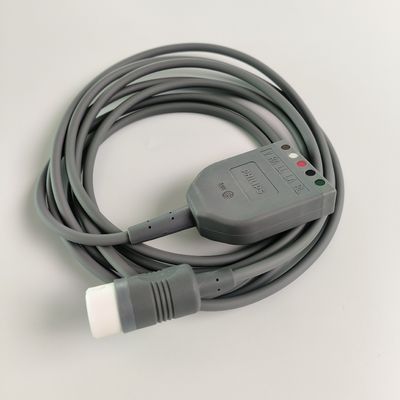 PHILIP Original Efficia 3/5 ECG Trunk Cable, AAMI/IEC. REF: 989803160641