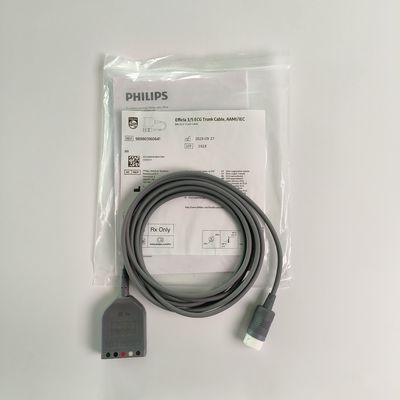 PHILIP Original Efficia 3/5 ECG Trunk Cable, AAMI/IEC. REF: 989803160641
