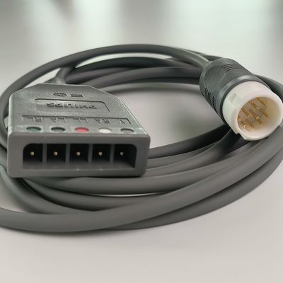 PHILIP Original Efficia 3/5 ECG Trunk Cable, AAMI/IEC. REF: 989803160641