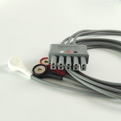 Philip Grey Original 3-Lead Button Branch 1M US Standard RA Màu trắng, LL Đỏ, LA Đen Trung khớp hai hàng 989803160671