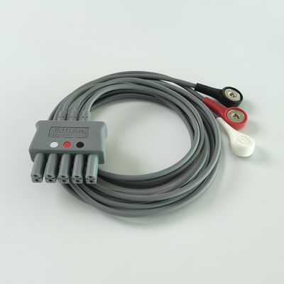 Philip Grey Original 3-Lead Button Branch 1M US Standard RA Màu trắng, LL Đỏ, LA Đen Trung khớp hai hàng 989803160671