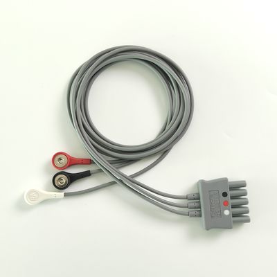 Philip Grey Original 3-Lead Button Branch 1M US Standard RA Màu trắng, LL Đỏ, LA Đen Trung khớp hai hàng 989803160671