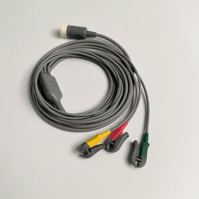 PHILIP Original Efficia kết hợp cáp/3-Leadset Grabber IEC. Máy kết thúc vòng 12-pin,REF: 989803160741