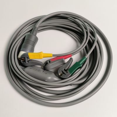 PHILIP Original Efficia kết hợp cáp/3-Leadset Grabber IEC. Máy kết thúc vòng 12-pin,REF: 989803160741