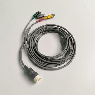 PHILIP Original Efficia kết hợp cáp/3-Leadset Grabber IEC. Máy kết thúc vòng 12-pin,REF: 989803160741