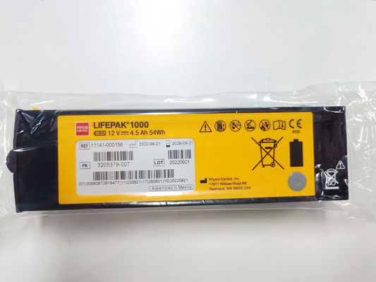 REF:1141-000156 Pin thiết bị y tế Medtronic LIFEPAK 1000 pin chống rung 12V 4.5Ah 54Wh