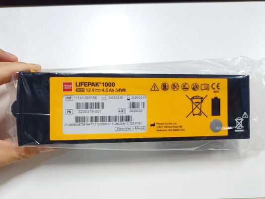 REF:1141-000156 Pin thiết bị y tế Medtronic LIFEPAK 1000 pin chống rung 12V 4.5Ah 54Wh