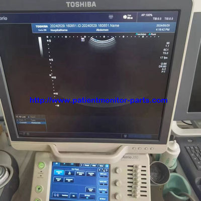 TOSHIBA Xario 200 Hệ thống chẩn đoán siêu âm Abdominal Ultrasound Probe PVU-375BT