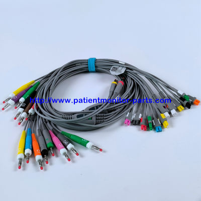 EDAN ECG CABLE 18-Lead 4MM chuối IEC tái sử dụng REF EL16DIB181 IPN 01.57.471394