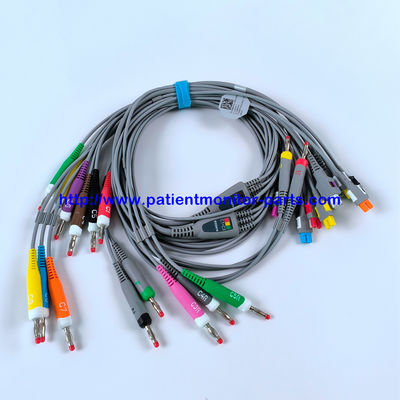 EDAN ECG CABLE 18-Lead 4MM chuối IEC tái sử dụng REF EL16DIB181 IPN 01.57.471394