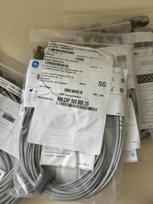 GE 2104749-001 -Conjunto 10 Sợi dẫn ECG và cáp thân,AHA