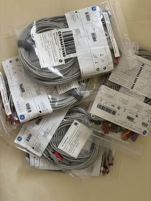 GE 2104749-001 -Conjunto 10 Sợi dẫn ECG và cáp thân,AHA