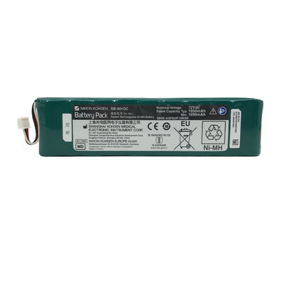 NIHON KOHDEN SB-901DC Pin Ni-MH có thể sạc lại được niêm phong điện áp danh nghĩa: 12Vdc Capacity Type:1950mAh Min:1690mAh