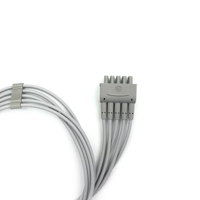 GE Ref:412681-003 Multi-Link ECG Leadwire Group Set,5 -Lead,Grabber,IEC 74 CM / 29 IN