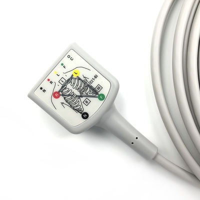 GE Ref:2106305-003 ECG Trunk Cable 3/5 dẫn IEC,3.6m/12ft
