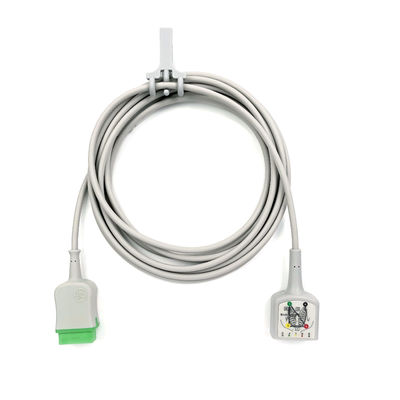 GE Ref:2106305-003 ECG Trunk Cable 3/5 dẫn IEC,3.6m/12ft