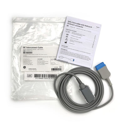 Cáp chăm sóc SpO2 với kết nối Nellcor®OxiSmart REF 2006644-001 Nellcor® OxiSmart SpO2 (2.9 M/9.5 Ft)