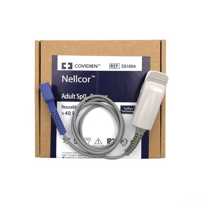 NELLOR REF DS100A Cảm biến SpO2 người lớn có thể sử dụng nhiều lần trên 40kg Công nghệ OxiMax
