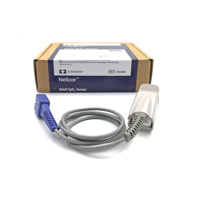NELLOR REF DS100A Cảm biến SpO2 người lớn có thể sử dụng nhiều lần trên 40kg Công nghệ OxiMax