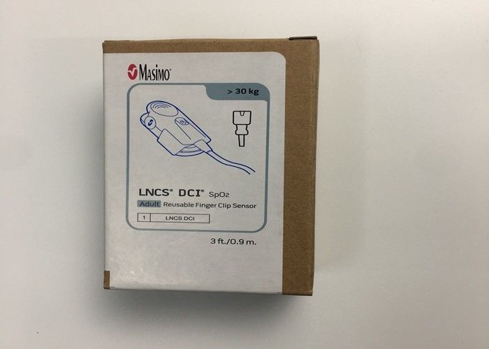 SpO2 Masimo Bộ cảm biến kẹp ngón tay tái sử dụng 0.9M 3FT 9 PINS REF 1863