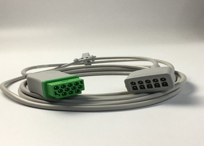 GE Người lớn Multi Link ECG dẫn cáp 3 dẫn 5 dẫn 3.6M 12ft 2017003-001