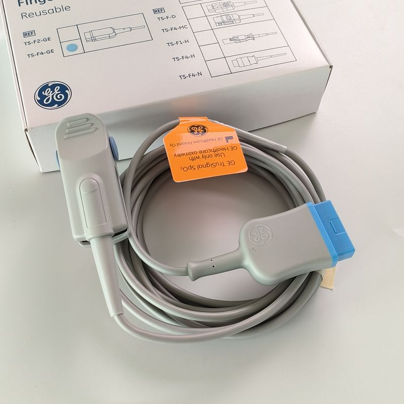 GE Original Ohmeda TruSignal SpO2 Finger Sensor Sử dụng nhiều lần REF:TS-F4-GE